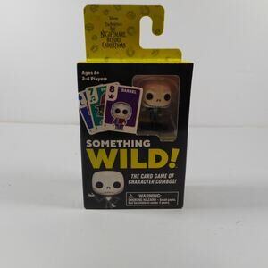 FUNKO POP SOMETHING WILD CARD GAME. THE NIGHTMARE BEFORE CHRISTMAS. AGES 6+
